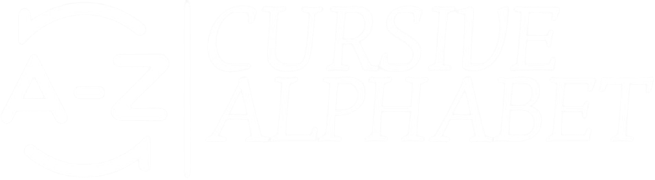 Logo Cursive Alphabet